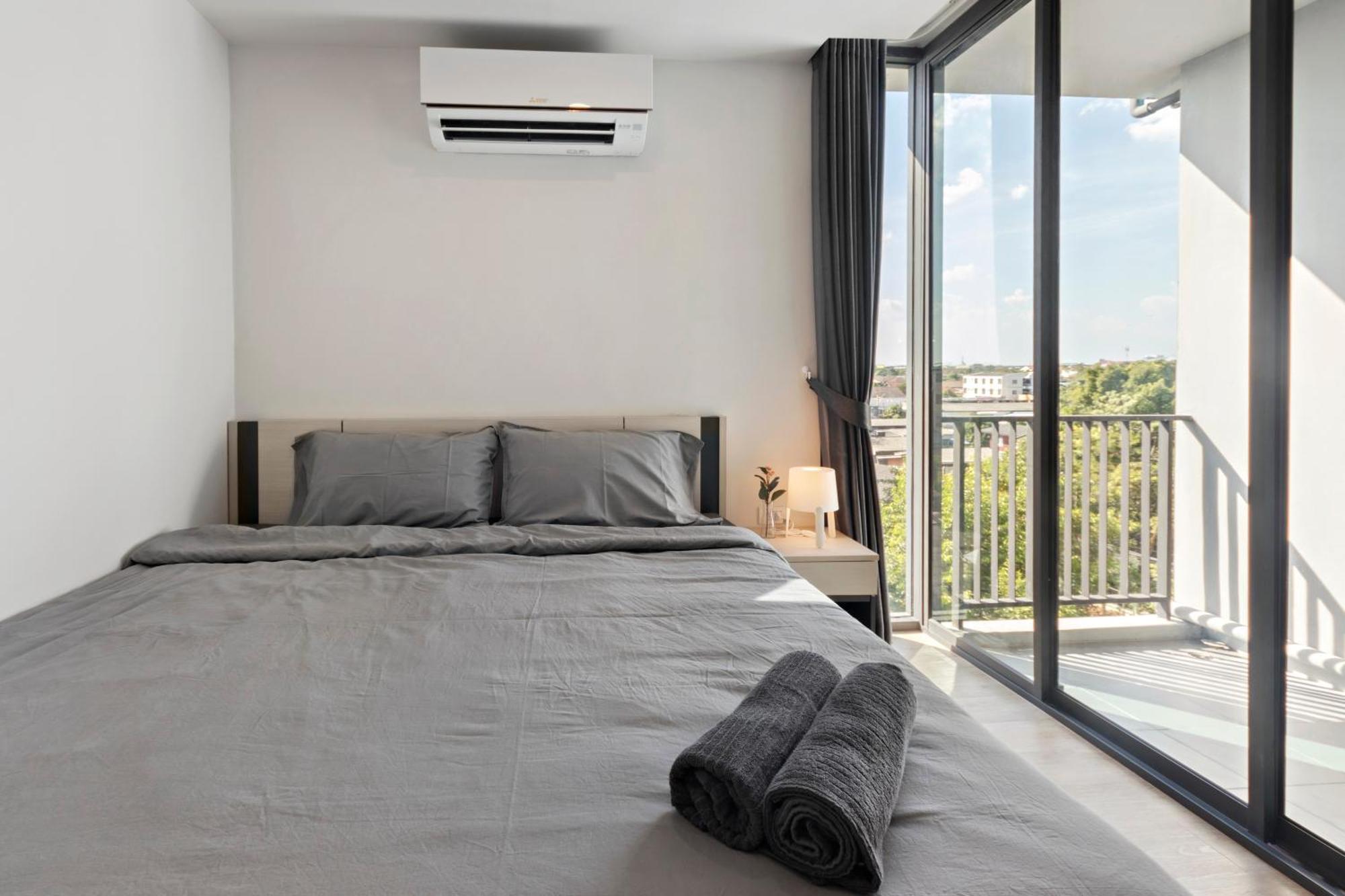 Appartement Nidhra นิทรา à Ban Lat Krachaeng Extérieur photo
